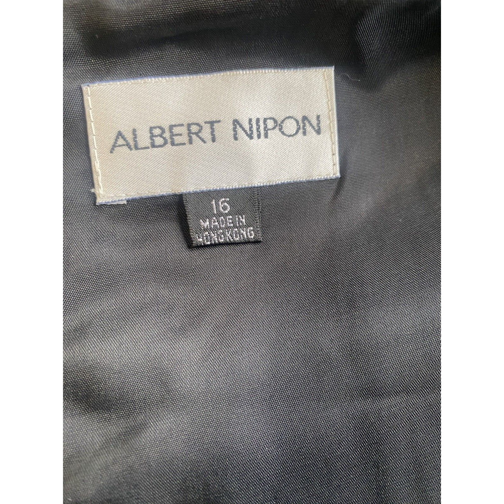 Albert Nipon Womens Size 16 New Little Black Dres… - image 6